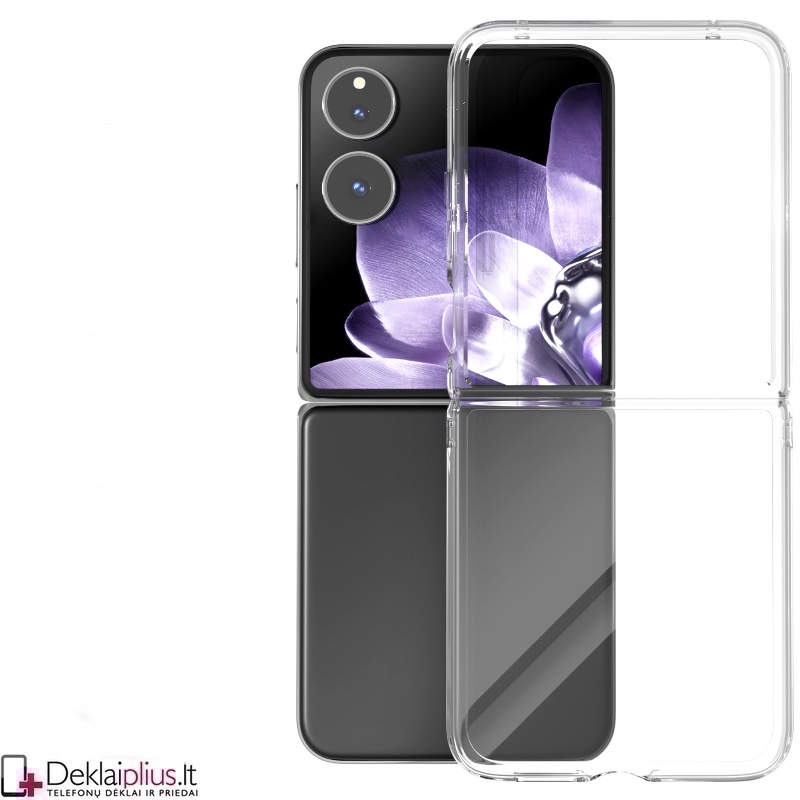 Plastikinis ploniausias dėklas - permatomas (Xiaomi Mix Flip) Plastikinis ploniausias dėklas - permatomas (Xiaomi Mix Flip)